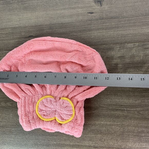 2 pk Microfiber Quick Hair Drying Bath Towel Spa Bowknot Wrap Towel Cap Shower - Picture 7 of 9